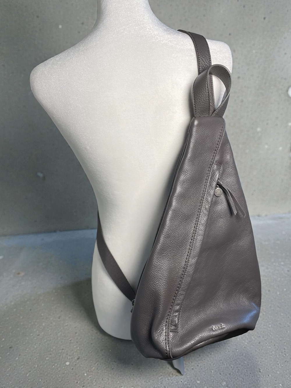 The Sak Geo Sling Women’s Gray Backpack